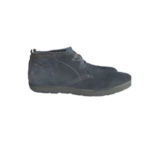Calvin Klein Chukka Boot Mens Size US12 EU45 Dark Grey Nowles Suede Laced‎ Up